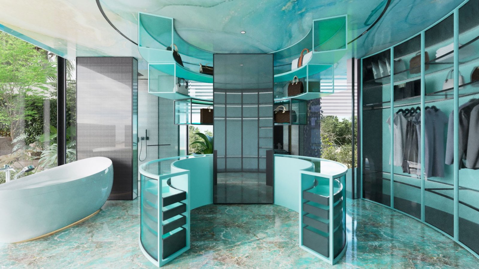 Apartment Al Barari Dubai-1200㎡