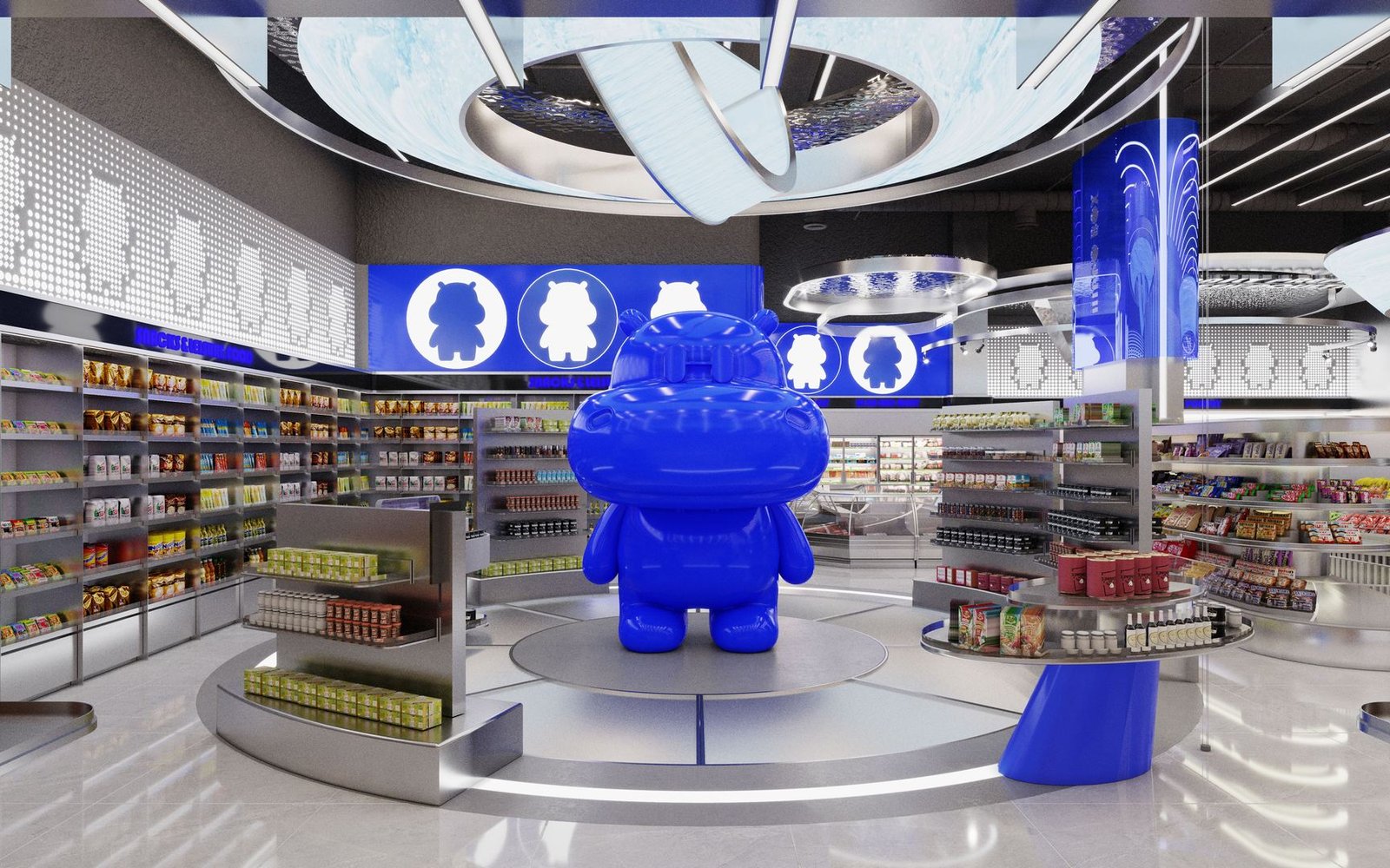 HIPPO BOX Supermarket – Dubai Mall UAE