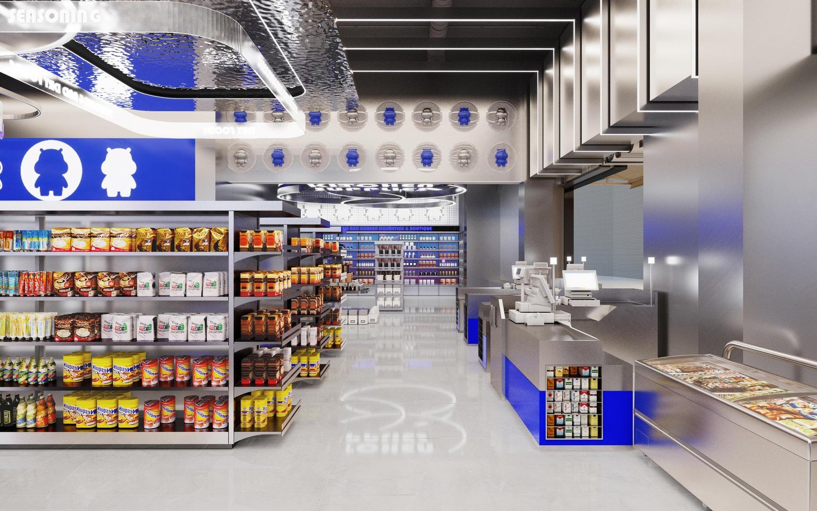 HIPPO BOX Supermarket – Dubai Mall UAE