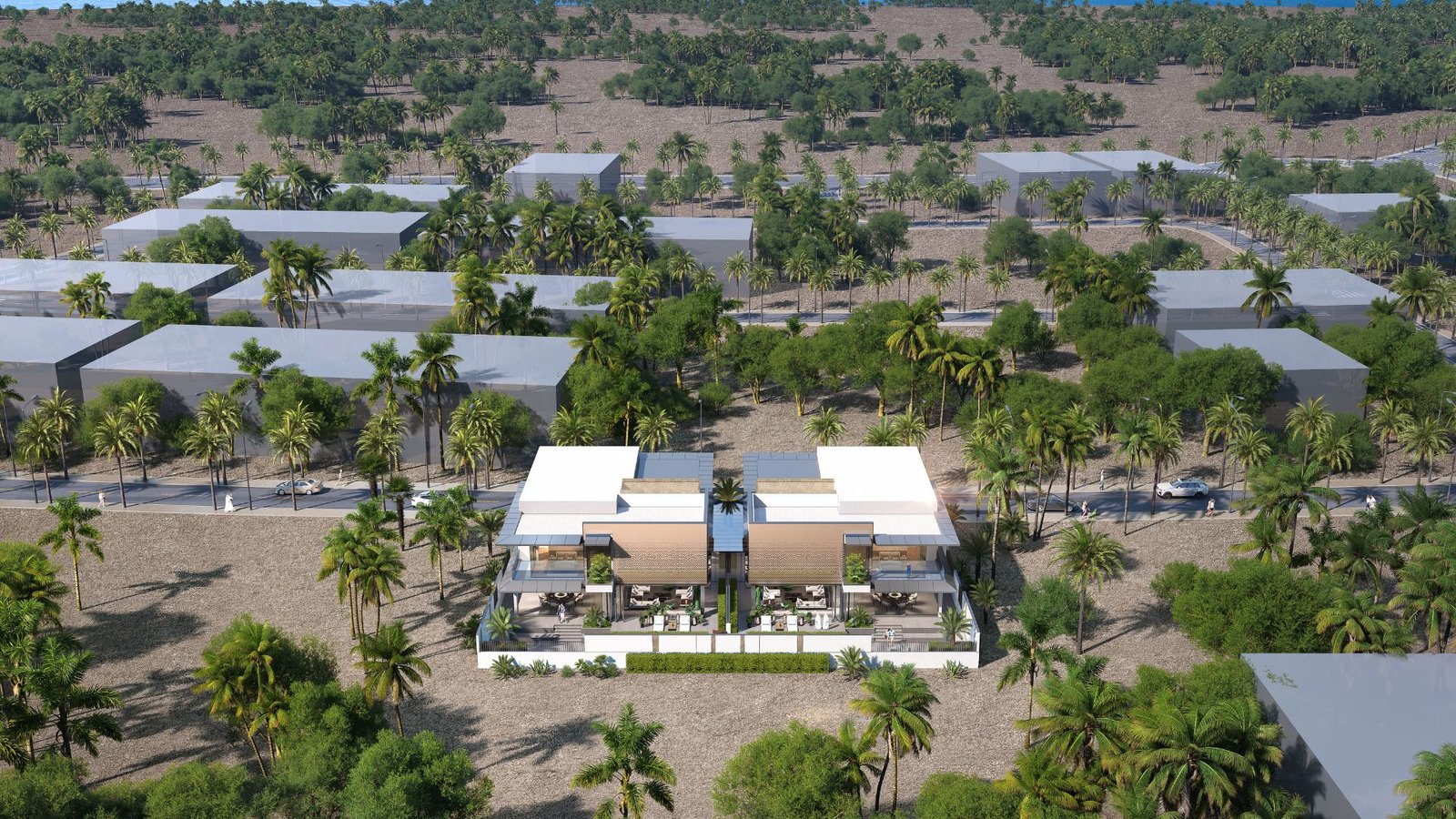 Villa Jebel Ali Dubai UAE-1600㎡