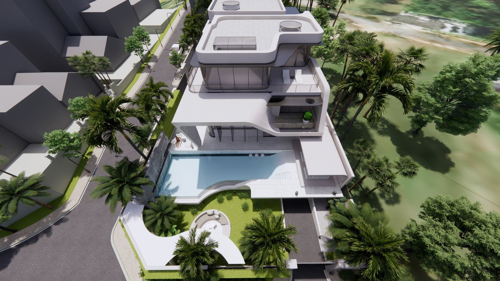 Villa Kuala Lumpur, Malaysia-2000㎡