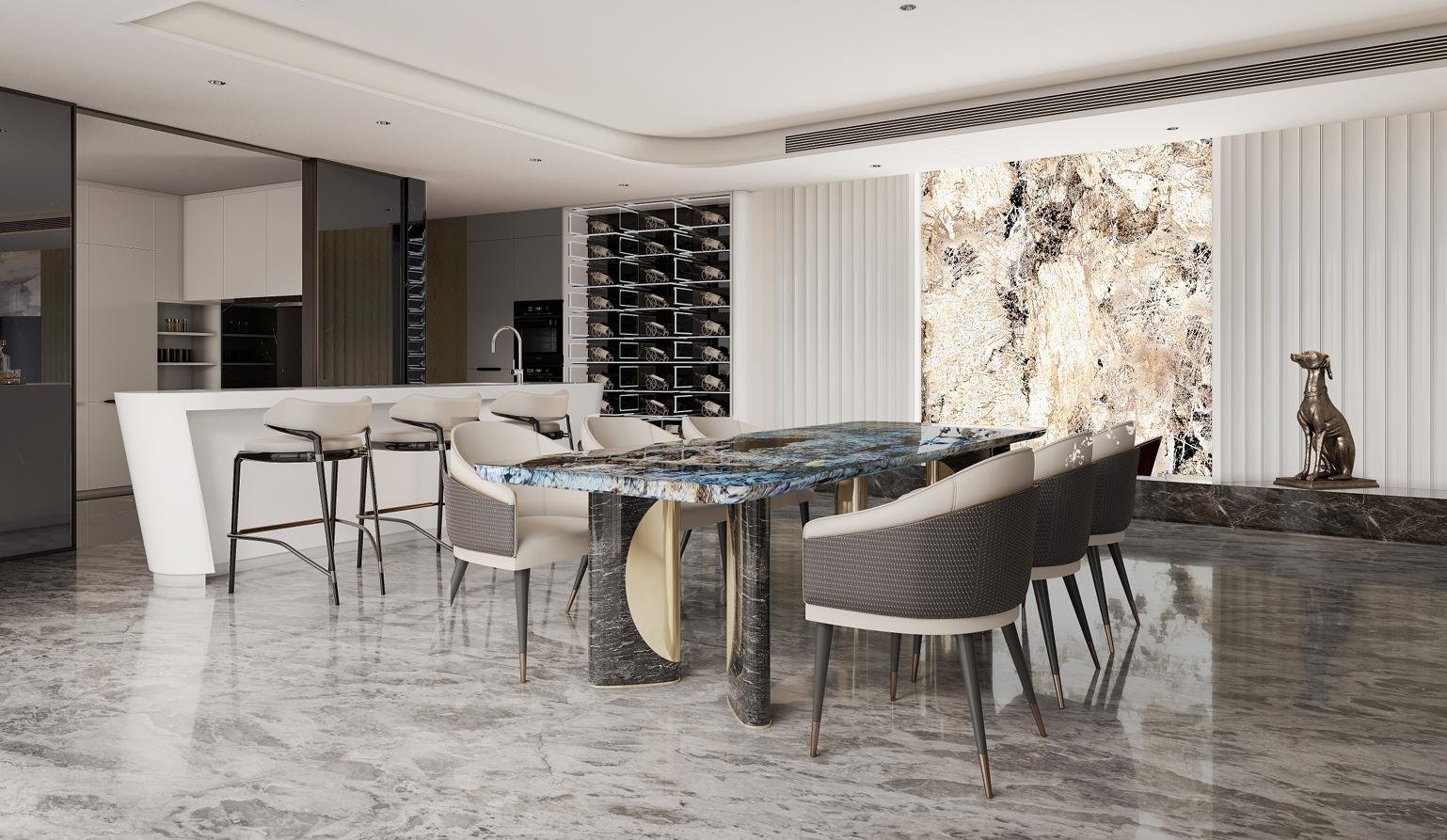 Hangzhou One Mansion Residential Soft Furnishing Design Project