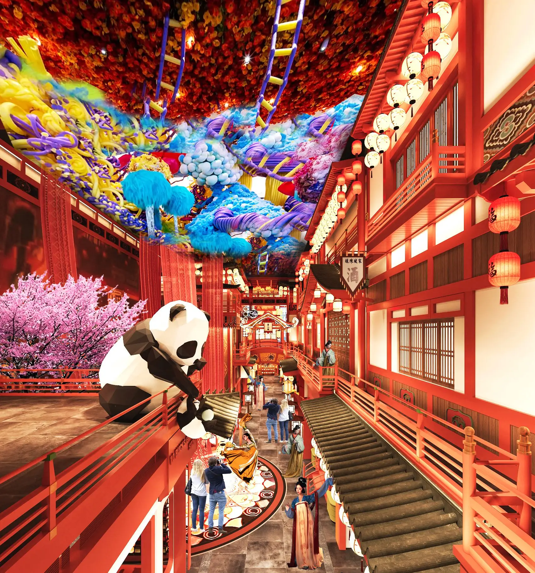 Lucky Street Market- Dubai Mall UAE