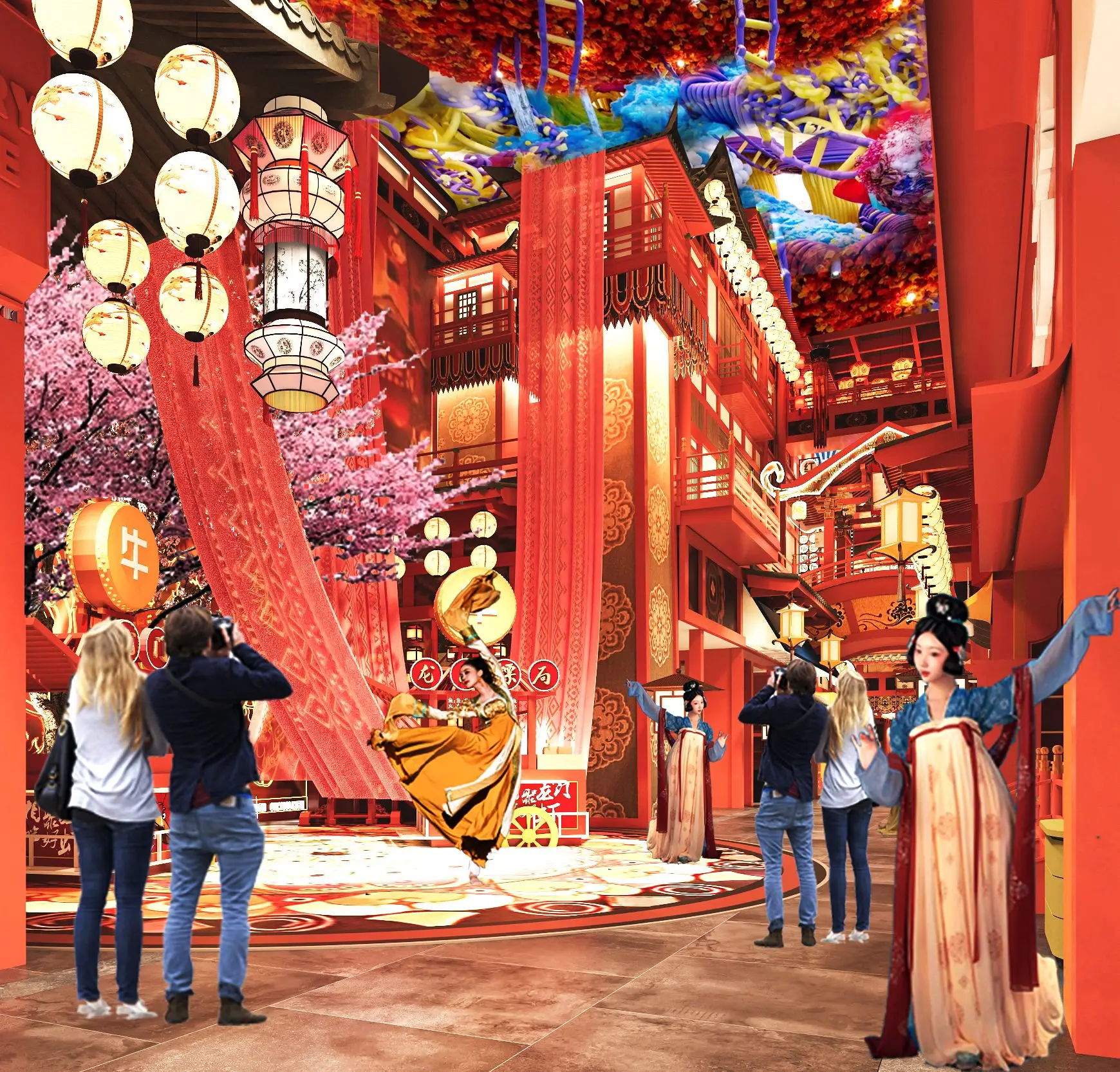 Lucky Street Market- Dubai Mall UAE