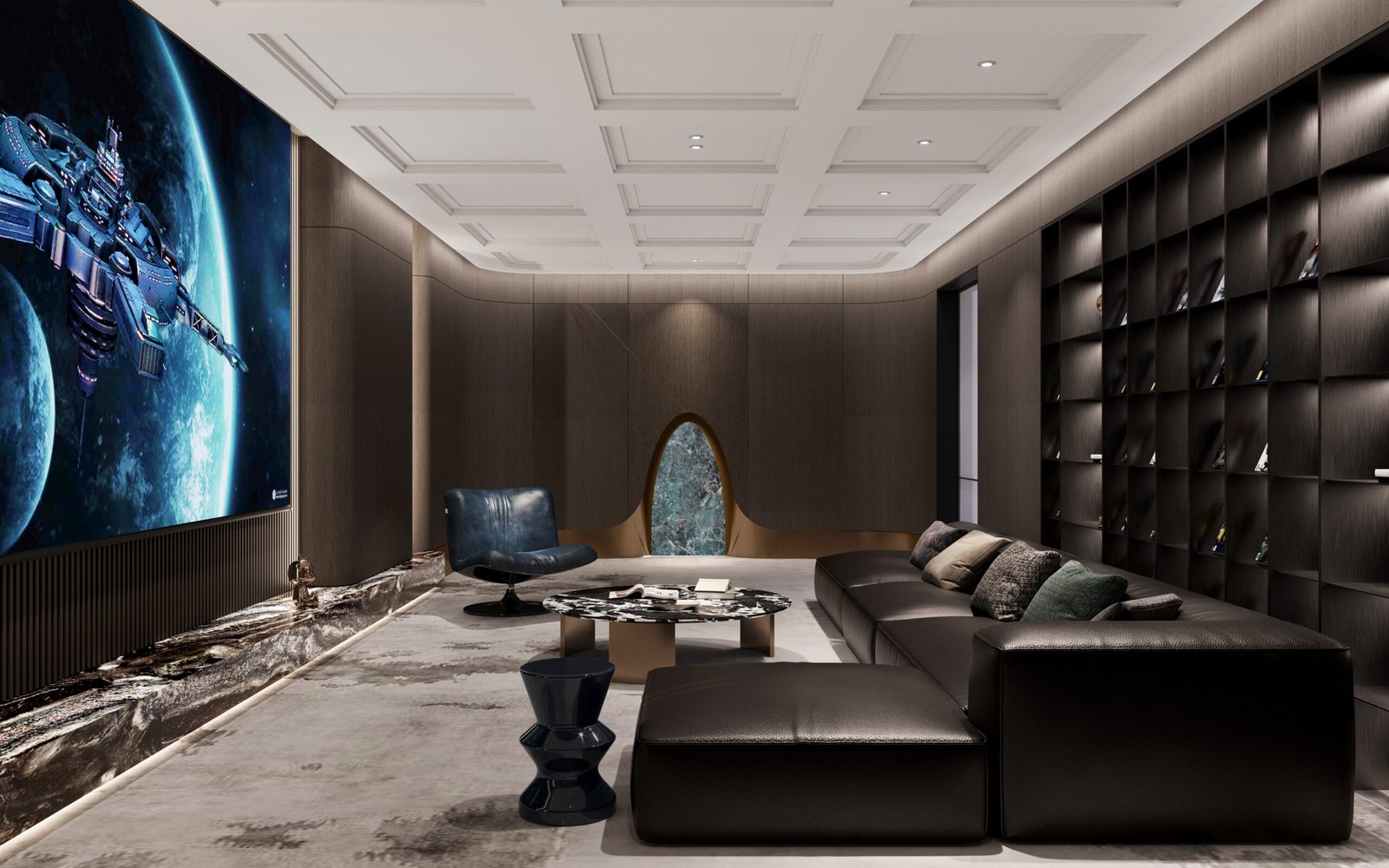 black themed living room in modern style interior with decoration in china guangzhou black themed living room in modern style interior with decoration in china guangzhou