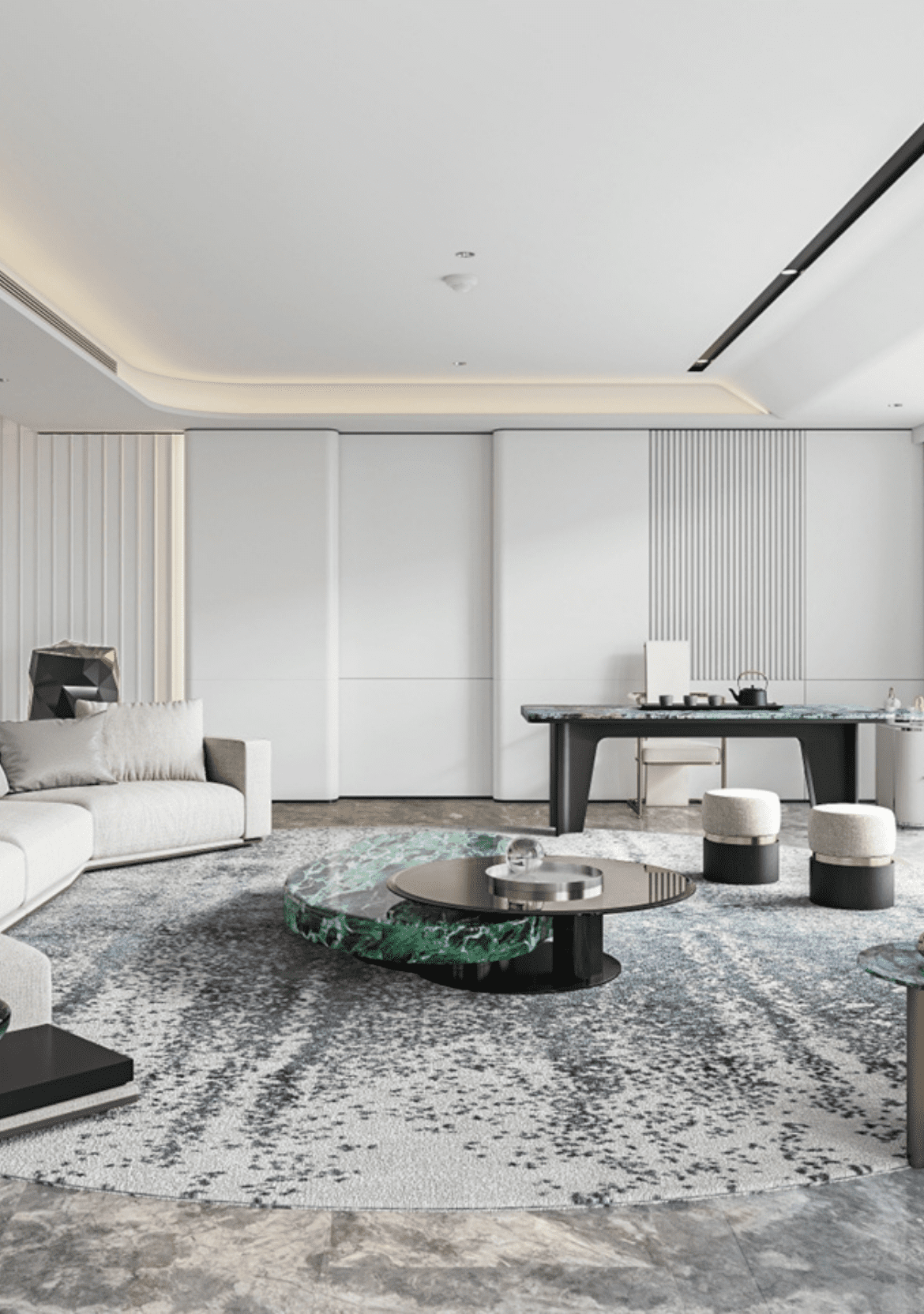Hangzhou One Mansion Residential Soft Furnishing Design Project